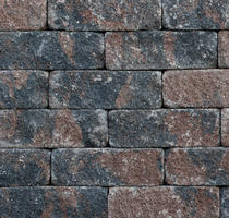 Kijlstra | Splitrocks hoekstuk ongetrommeld 11x13x29 | Bruin/zwart