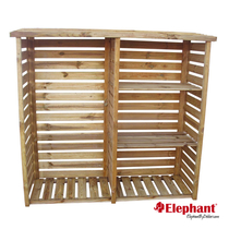 Elephant | Haardhout berging | 60x190x179 cm
