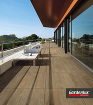 Gardenlux | Ceramica Lastra 45x90x2 | Axi Brown Chestnut