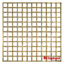 Elephant | Trellis recht | 180x180 cm | Vuren
