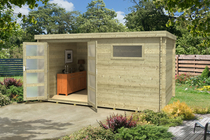 Outdoor Life | Tuinhuis Alpha | Geimpregneerd groen