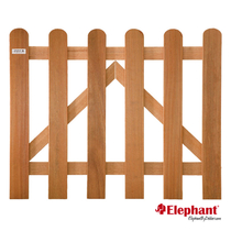 Elephant | Almendrillo FSC tuinpoort | 100 x 80 cm