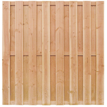 Elephant | Douglas Timber scherm | 15 planks | 180x180