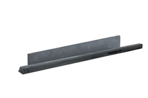 Betonrotsmotief hoekpaal | Gecoat | Antraciet | 275cm