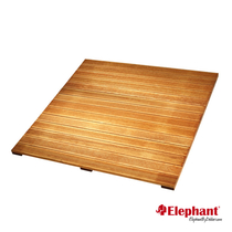 Elephant | Bangkirai terrastegel ribbel | 100x100