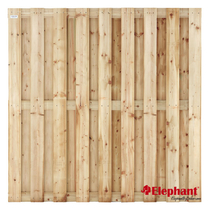 Elephant | Finch tuinscherm | 180x180 cm | Vuren | 17 planks