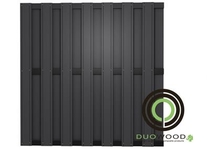 DuoWood | Black-line 180x180 cm