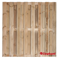 Elephant | Finch tuinscherm | 180x180 cm | Grenen