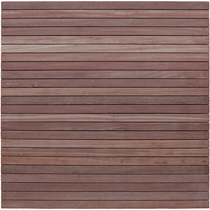 Felix Clercx | Keruing Scherm 50 | 180x180 cm