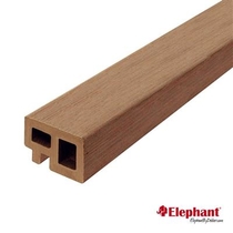 Elephant | Regel- en kantafwerking | 30x50 mm | 225 cm | Bruin | 2 stuks