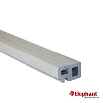 Elephant | Regel- en kantafwerking | 30x50 mm | 225 cm | Grijs | 2 stuks