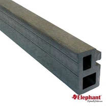 Elephant | Regel- en kantafwerking | 30x50 mm | 235 cm | Rock-Grey | 2 stuks