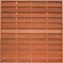 Felix Clercx | Elegant tuinscherm 180x180cm | Keruing