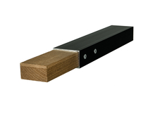 Felixwood| Aluminium Onderregel verbinder | 26 x 46 x 300mm