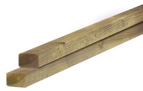 Douglas regel | 45 x 45 mm | Geimpregneerd | Sc. 300 cm