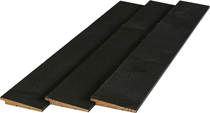 Zweeds Rabat Douglas | 165mm | Zwart gespoten 300cm