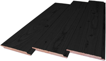 Sponningplank Douglas | 18 x 190 mm | 400 cm | 2 x Zwart gespoten | A-kwaliteit
