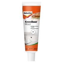 Alabastine | Kneedbaar hout | Wit | 75 Gram