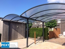 Pext | Carport Aluminium CP20 dubbel | Helder | 3060 x 5000 mm