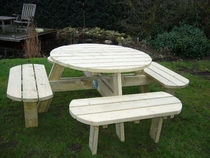 Westwood | Picknicktafel Deluxe Rond 120