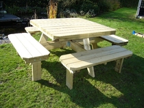 Westwood | Picknicktafel Deluxe Vierkant 115
