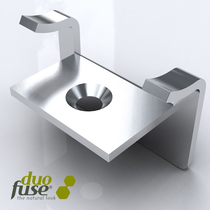 Duofuse | Start- en eindclips incl schroeven | 10 stuks