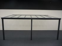 Westwood | Aluminium Terrasoverkapping Cira 406x250 | Antraciet