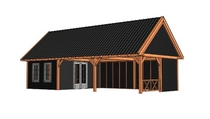 Trendhout | Zadeldakschuur XXL 11250 mm | Combinatie 5