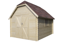 Gardenas | Blokhut Oxford L | 355x355 cm