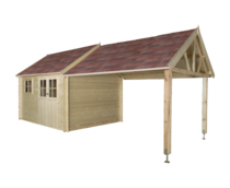 Gardenas | Blokhut Coventry XL | 720x320 cm