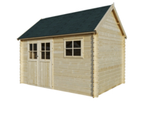 Gardenas | Blokhut Gloucester L | 385x295 cm