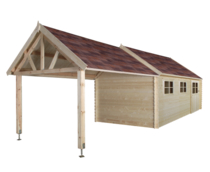 Gardenas | Garage Coventry XL 320x870 cm | Geimpregneerd