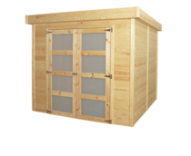 Gardenas | Blokhut Box geimpregneerd | 240x240 cm