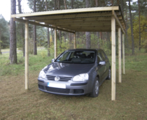 Gardenas | Carport Budget | 300x500 cm