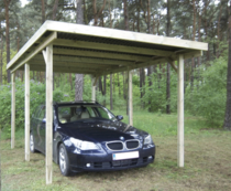 Gardenas | Carport Basic Enkel | 300x600 cm