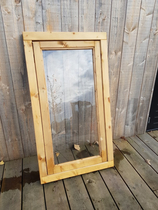 Trendhout | Vuren raam hoog OP=OP!