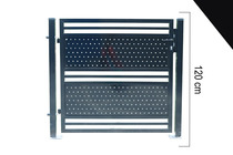 Giardino | Sicilia | enkele poort | 125x120cm | RAL9005