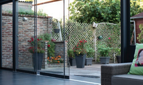 Aluxe | Panorama glazen schuifwand | Maatwerk