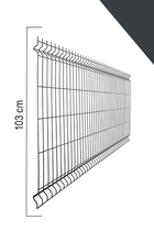Giardino | Milano draadpaneel | 103cm | RAL7016 Antraciet
