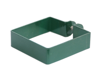 Giardino | Eindklem metaal | Vierkante paal | 80x80mm | RAL6005 Groen