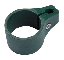 Giardino | Eindklem plastic | Ronde paal | 60mm | RAL6005 Groen