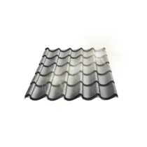 Tata Steel | Dakpanplaat glans | Kingstile | Antraciet | 450 mm