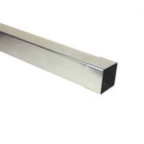 Zinken regenpijp vierkant | Ø80 | 50 cm