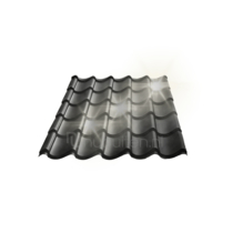 Tata Steel | Dakpanplaat glans | Kingstile | Zwart | 450 mm