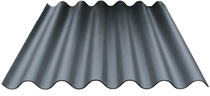Landini Vezelcement Golfplaat 122 x 110 | Zwart