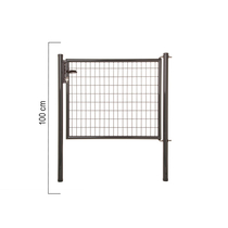 Giardino | Napoli enkele poort | 100cm | RAL7016 Antraciet