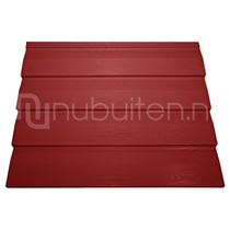 Tata Steel | Wandprofiel Finish Rabat Woodgrain | Rood | 2000 mm