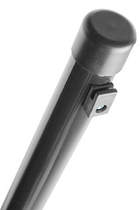 Giardino | Ronde paal met spandraadhouders | 40mm | 150cm | RAL7016 Antraciet