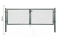 Giardino | Dubbele poort | 100cm | RAL6005 Groen