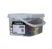 Assortiment uitvulplaatjes | 1-5 mm | 200 stuks